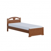 Кровать с низким изножьем Серия 15, цвет Орех - фото - 1