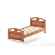 Кровать с высоким изножьем Серия 15, цвет Орех - фото - 4