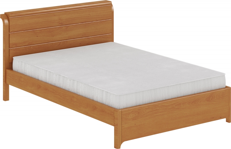 Кровать с низким изножьем Серия 18, цвет Орех - фото - 3