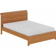 Кровать с низким изножьем Серия 18, цвет Орех - фото - 3